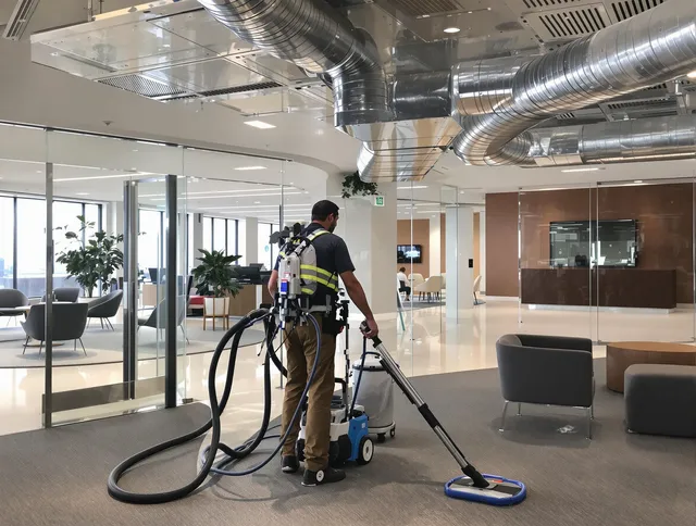 Commercial duct cleaning service by Wareham Air Duct Cleaning in Wareham