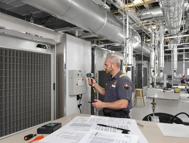 Professional filter system inspection by Wareham Air Duct Cleaning in Wareham